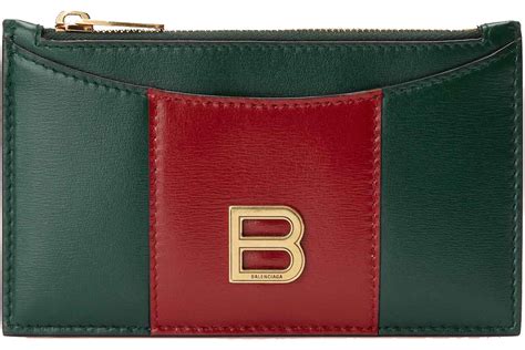 gucci x balenciaga the hacker project card case wallet|The Hacker Project card case wallet .